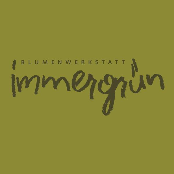Logo Blumenwerkstatt Immergrün | Bettina Breuß e.U.