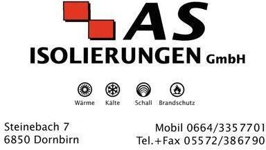 Logo AS-Isolierungen GmbH - Wärme-Kälte-Schallisolierungen GmbH