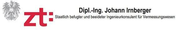 Logo Irnberger Johann Dipl.-Ing. - Ingenieurkonsulent für Vermessungswesen
