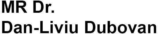 Logo MR Dr. Dan-Liviu Dubovan