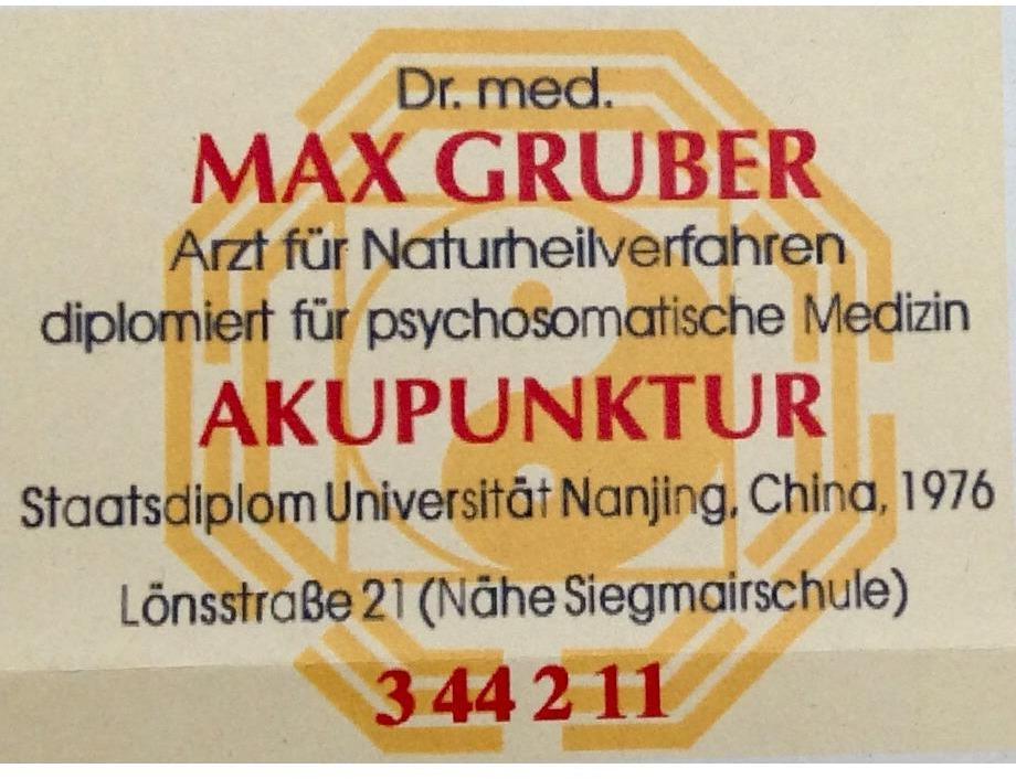 Logo Dr. Max Gruber