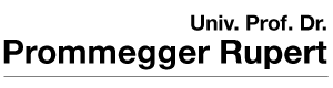 Logo Univ. Prof. Dr. med. Rupert Prommegger