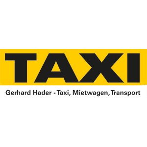 Logo Hader Gerhard - Taxi, Mietwagen, Transport