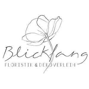 Logo Blickfang - Blumen Tropp