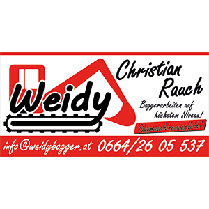 Logo Rauch Christian WEIDY-Baggerarbeiten