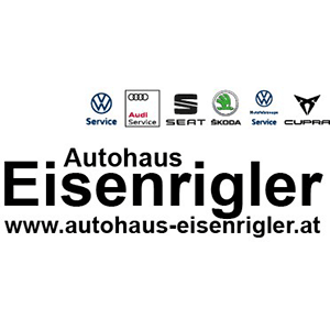 Logo Autohaus Eisenrigler, H. Eisenrigler GmbH, VW-Audi-Seat-Skoda Servicebetrieb