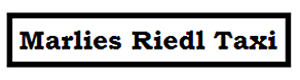 Logo Marlies Riedl Taxi