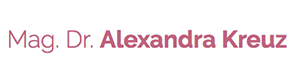 Logo Mag. Dr. Alexandra Kreuz - Klinische- und Gesundheitspsychologin