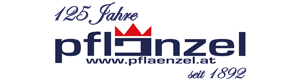 Logo E & F Pflänzel GmbH, Pfaff Nähmaschinen, Repräsentanz Wien