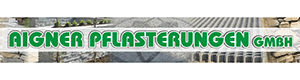Logo Aigner Pflasterungen GmbH - Ihr Spezialist für Pflasterbau