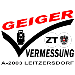 Logo GEIGER VERMESSUNG Dipl.-Ing. Herrand GEIGER ZT f Vermessungswesen