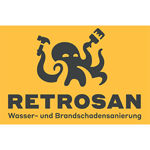 Logo Retrosan Wasser- und Brandschadensanierung GmbH