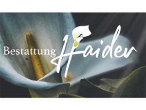 Logo Bestattung Haider GmbH