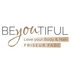 Logo BE.you.TIFUL Love your Body & Hair Friseur Fadi
