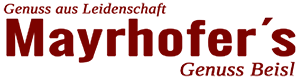 Logo Mayrhofer's Genuss Beisl - Manfred Mayrhofer