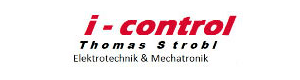 Logo i-control Sicherheitssysteme, Thomas Strobl