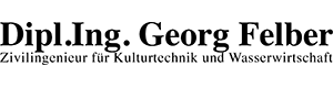 Logo ZT Georg Felber- Ziviltechniker für Kulturtechnik und Wasserwirtschaft