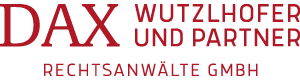 Logo DAX WUTZLHOFER UND PARTNER  RECHTSANWÄLTE GMBH