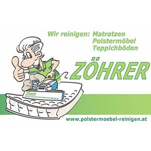 Logo ZÖHRER Peter - Polstermöbel-,  Matratzen-,  u Teppichbodenreinigung