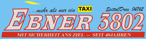 Logo Taxi Ebner 3802 OG - Spittal/Drau