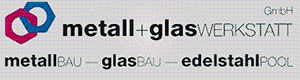 Logo metall + glas WERKSTATT GmbH