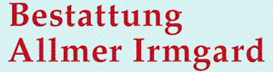 Logo BESTATTUNG Allmer Irmgard