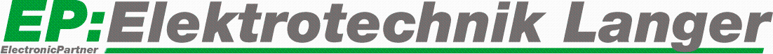 Logo EP:Elektrotechnik Langer