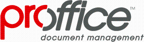 Logo proffice document management gmbH