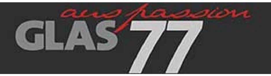 Logo Glas 77 Claus Chabina