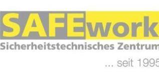 Logo SAFEwork GESELLSCHAFT FÜR ARBEITSSICHERHEIT GMBH