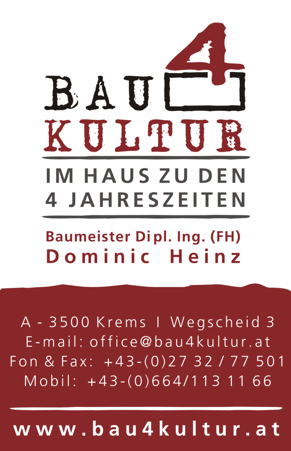 Vorschau - Foto 1 von BAU4KULTUR - Baumeister DIPL.-ING.(FH) DOMINIC HEINZ