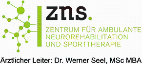 Logo ZNS - Zentrum für Ambulante Neurorehabilitation und Sporttherapie