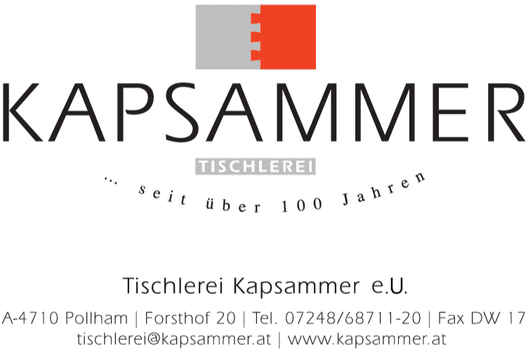 Logo Tischlerei Kapsammer e.U.