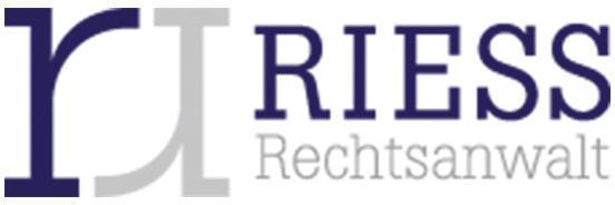 Logo Rechtsanwalt Riess