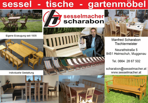 Vorschau - Foto 1 von Sesselmacher Scharabon - Sessel Tische u. Gartenmöbel
