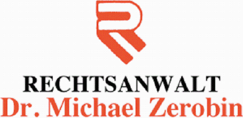 Logo Rechtsanwalt Dr. Michael Zerobin