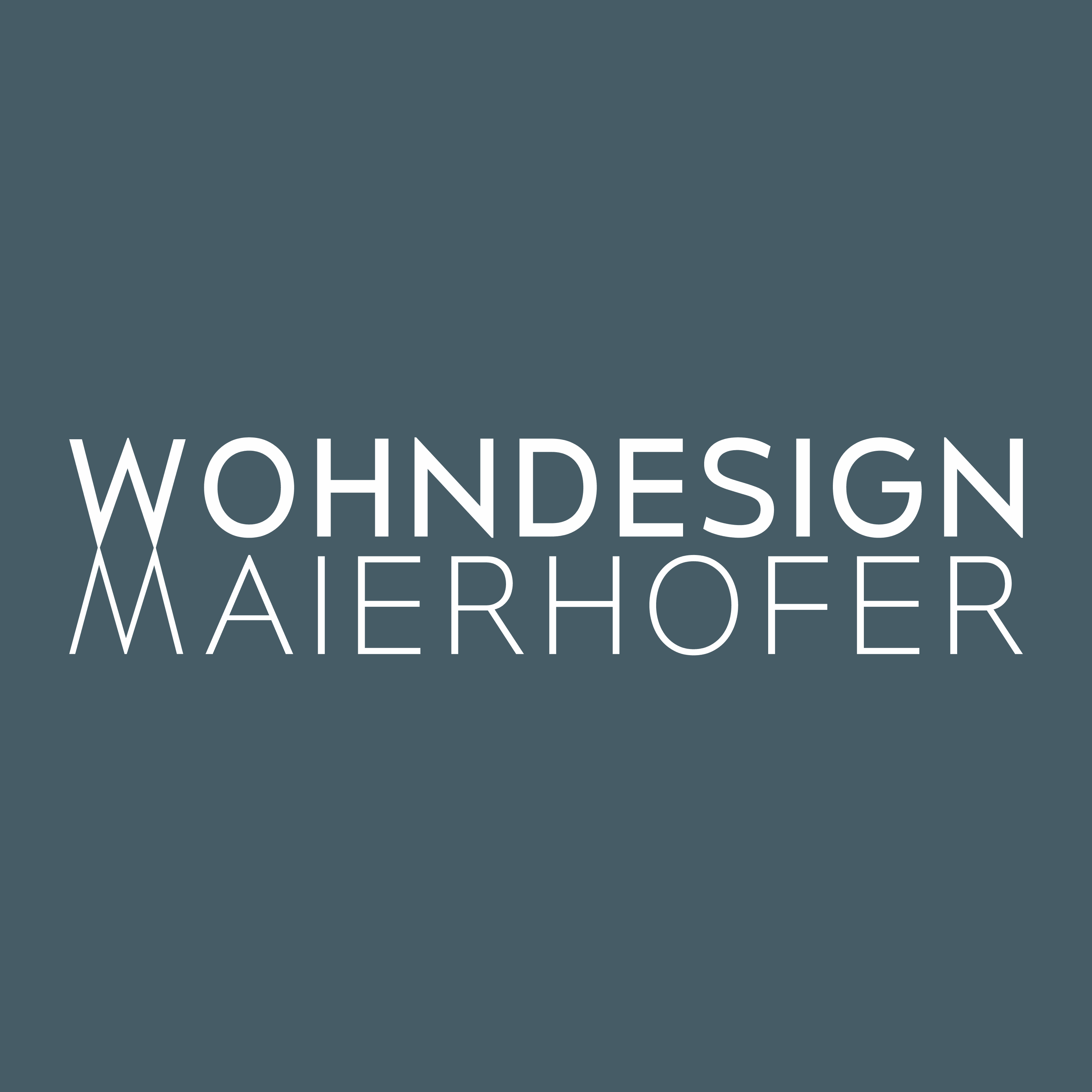 Logo Wohndesign Maierhofer - Design Base & Rolf Benz Haus Brunn