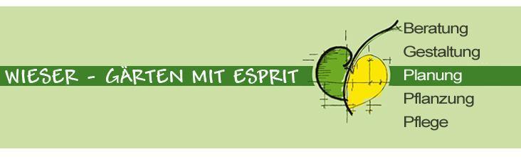 Logo Wieser - Gärten mit Esprit