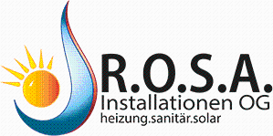 Logo R.O.S.A Installationen OG