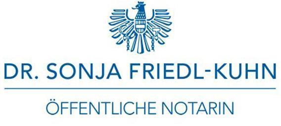 Logo Dr. Sonja Friedl-Kuhn - Öffentliche Notarin