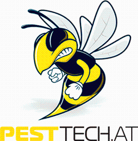 Logo Pesttech GmbH - Schädlingsbekämpfung & Taubenabwehr