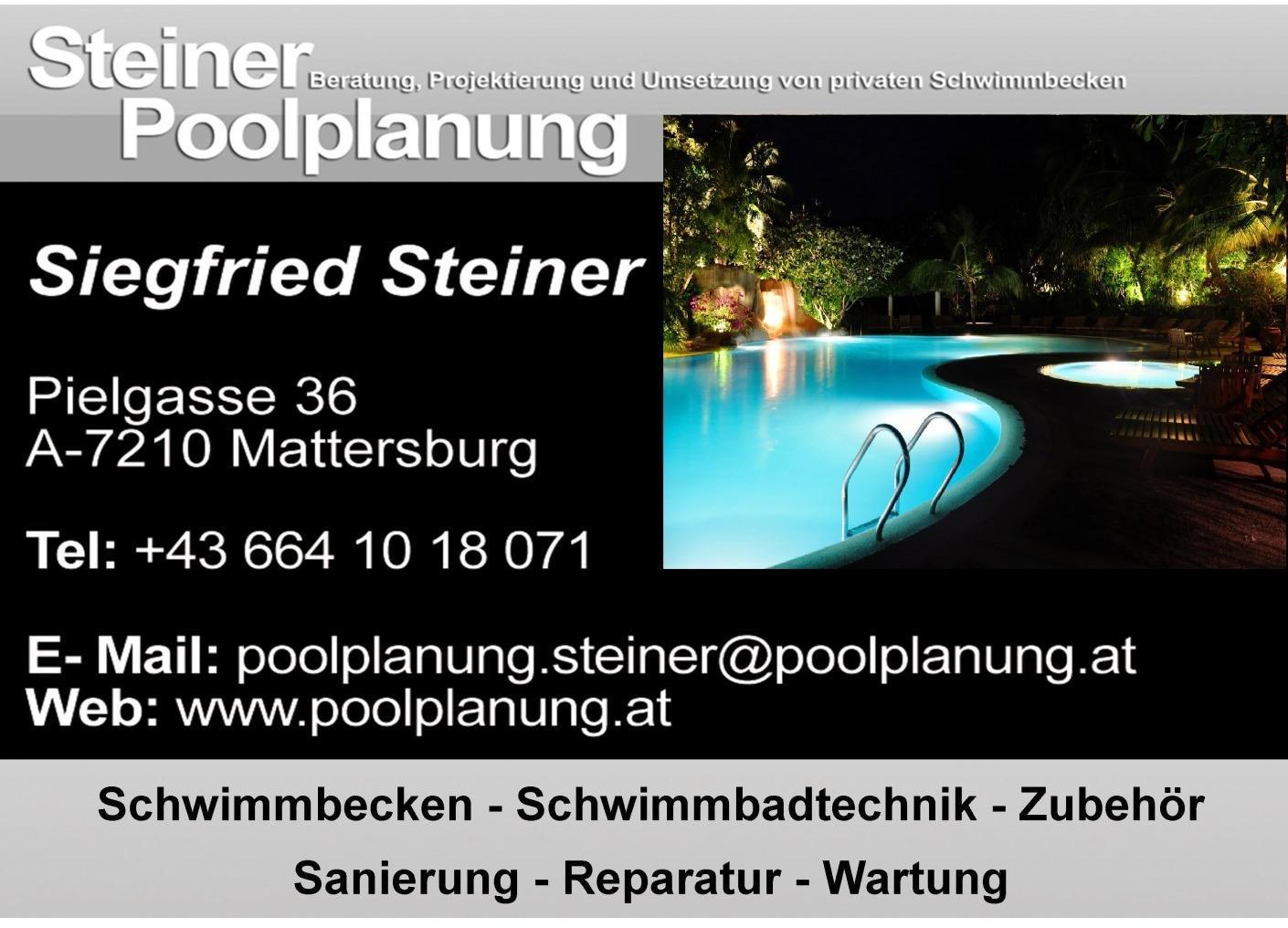 Logo Steiner Siegfried - Schwimmbecken, Pools u Schwimmbadzubehör