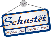 Logo Beschriftungen Schuster