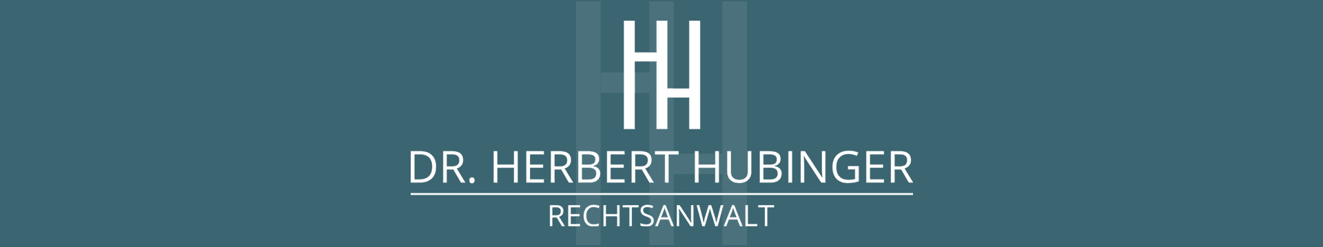 Logo Rechtsanwaltskanzlei Dr. Herbert Hubinger