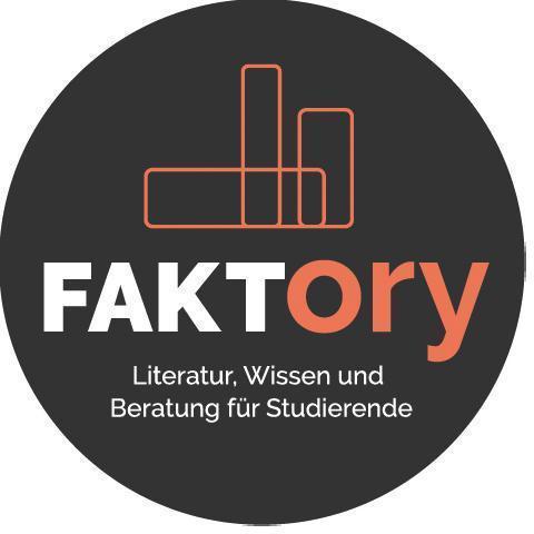 Logo FAKTory - Literatur, Wissen und Beratung für Studierende