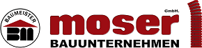 Logo Bauunternehmen Ch. Moser GmbH