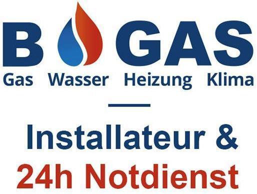 Logo B-GAS - Installateur & Notdienst + Vaillant, Junkers, Baxi Service