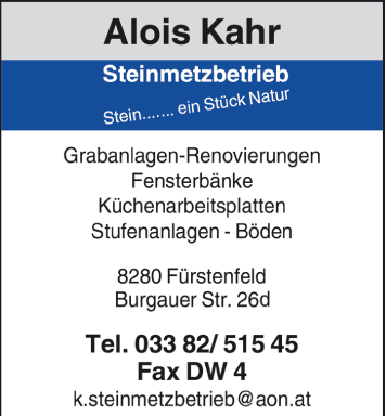 Logo Kahr GmbH & Co KG