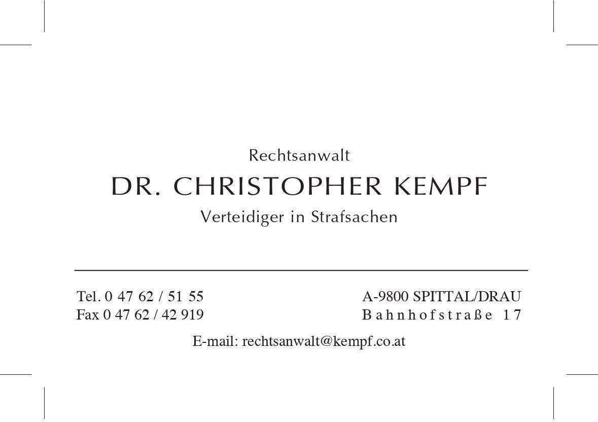 Logo Mag. Dr. Christopher Kempf