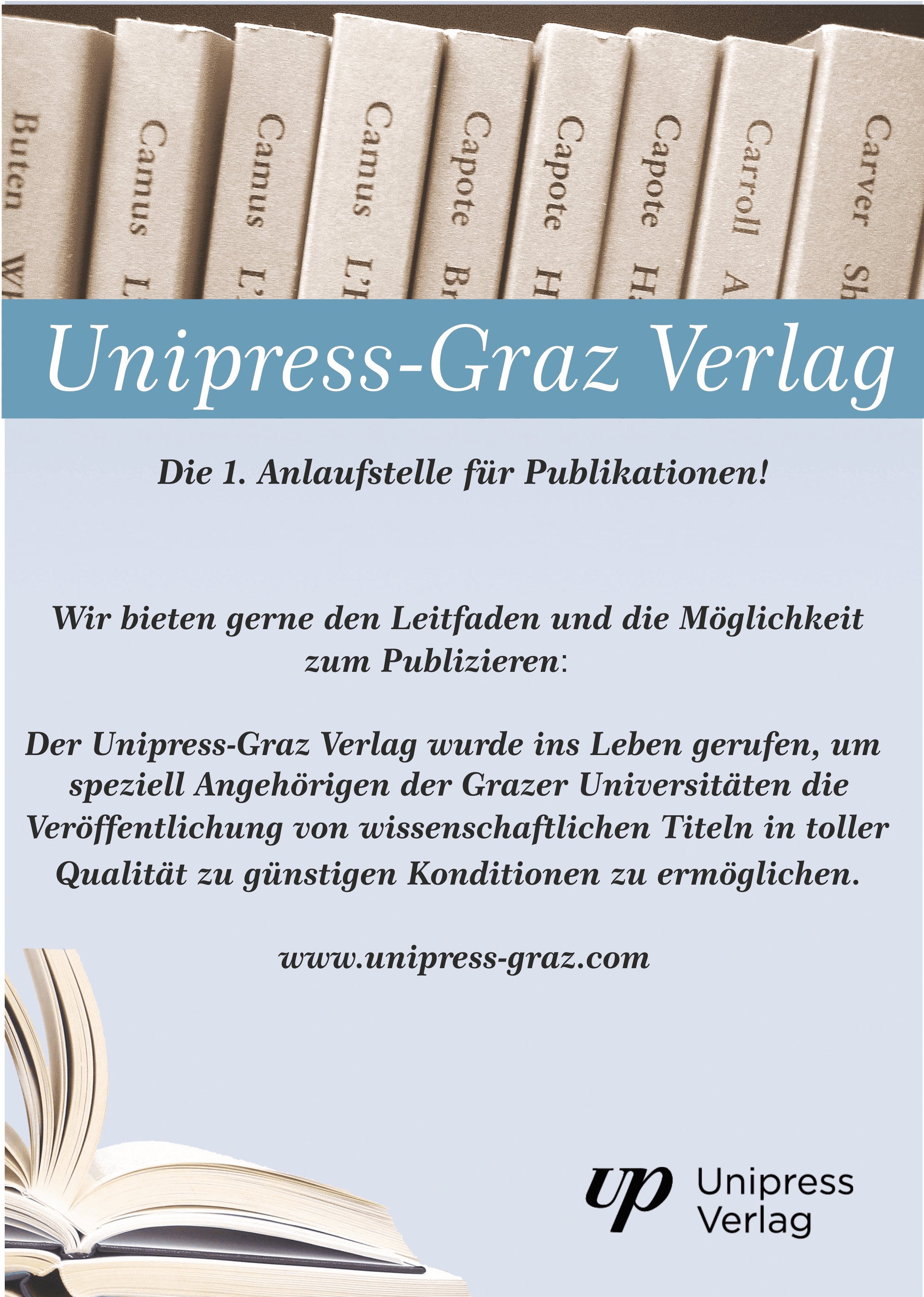 Vorschau - Foto 1 von UNI-PRESS Graz Verlag GmbH
